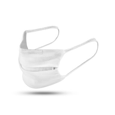 THC ATLANTIDA. Многоразовая маска из ткани, цвет белый - 98909-106- Фото №1
