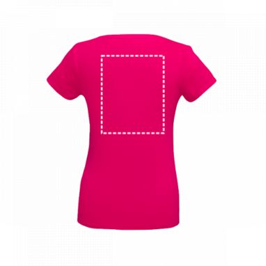 THC SOFIA. Женская футболка, цвет синий  размер L - 30106-104-L- Фото №4