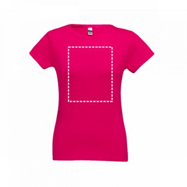 THC SOFIA. Женская футболка, цвет синий  размер M - 30106-104-M- Фото №1