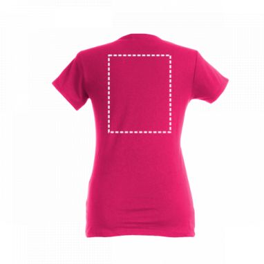 THC ANKARA WOMEN. Женская футболка, цвет синий  размер L - 30114-104-L- Фото №4