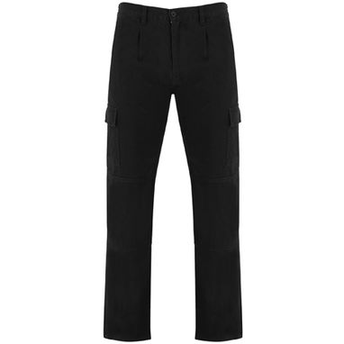 SAFETY Довгі штани з міцної бавовняної тканини, колір чорний  розмір 38 - PA50965502- Фото №1
