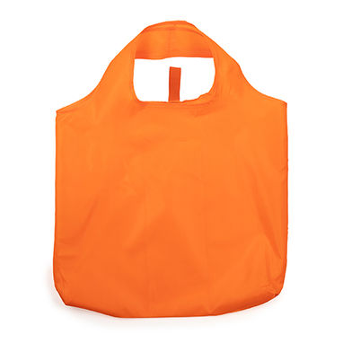 TOCO Складная сумка для покупок из мягкого 190T полиэстера с декоративной строчкой, цвет белый - BO7522S101- Фото №2