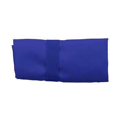 TOCO Складная сумка для покупок из мягкого 190T полиэстера с декоративной строчкой, цвет яркий синий - BO7522S105- Фото №1