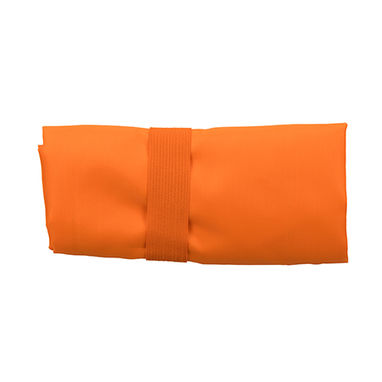 TOCO Складана сумка для покупок з м'якого 190T поліестеру з декоративною строчкою, колір апельсиновий - BO7522S131- Фото №1