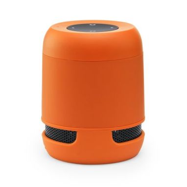 Радиодинамик в корпусе из ABS с мягкой на ощупь поверхностью, цвет апельсиновый - BS3200S131- Фото №1