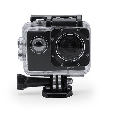 Спортивная камера с 4K HD видео технологией и Wi-Fi разъем, цвет черный - CD2100S102- Фото №1