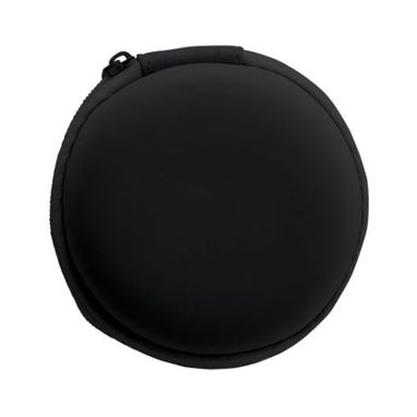 Бездротові навушники з вбудованими пультом управління і мікрофоном, колір чорний - EP3302S102- Фото №1