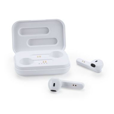 Бездротові навушники з Bluetooth 5, колір білий - EP3305S101- Фото №1