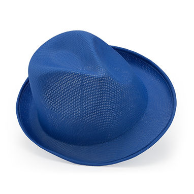 Шляпа из полиэстера, цвет яркий синий - GO7060S105- Фото №2