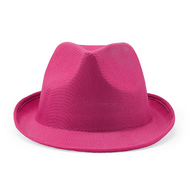 Шляпа из полиэстера, цвет фуксия - GO7060S140- Фото №1