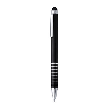 Алюминиевая ручка с поворотным механизмом и сенсором, цвет черный - HW8004S102- Фото №1