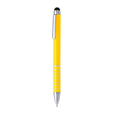 Алюмінієва ручка з поворотним механізмом і сенсором, колір жовтий - HW8004S103- Фото №1