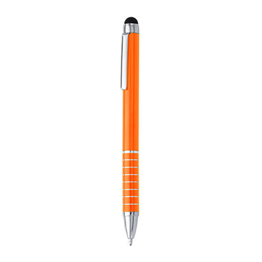 Алюмінієва ручка з поворотним механізмом і сенсором, колір апельсиновий - HW8004S131- Фото №1