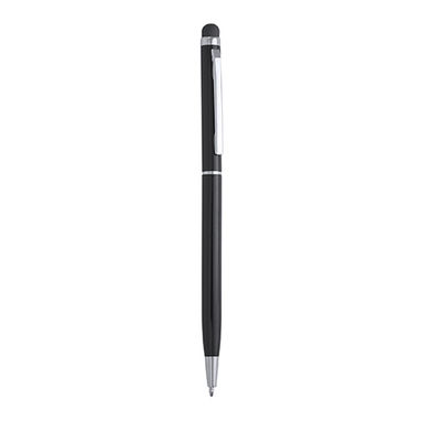 Алюмінієва ручка з поворотним механізмом і кольоровим сенсором одного кольору з корпусом, колір чорний - HW8005S102- Фото №1