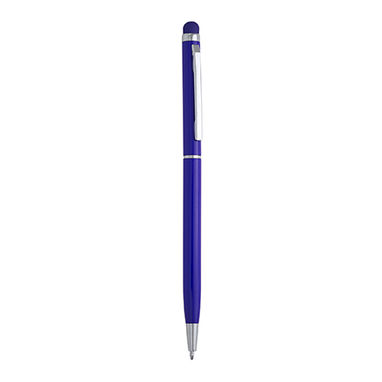 Алюмінієва ручка з поворотним механізмом і кольоровим сенсором одного кольору з корпусом, колір яскравий синій - HW8005S105- Фото №1