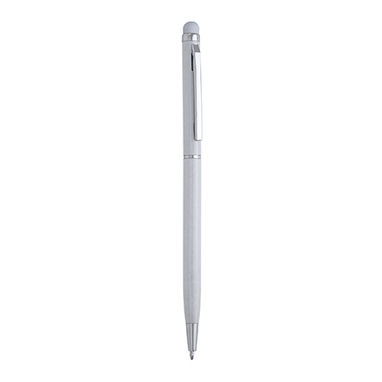 Алюминиевая ручка с поворотным механизмом и цветным сенсором одного цвета с корпусом, цвет серебристый - HW8005S1251- Фото №1