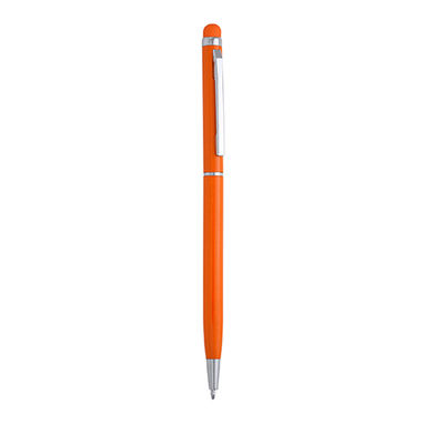 Алюмінієва ручка з поворотним механізмом і кольоровим сенсором одного кольору з корпусом, колір апельсиновий - HW8005S131- Фото №1