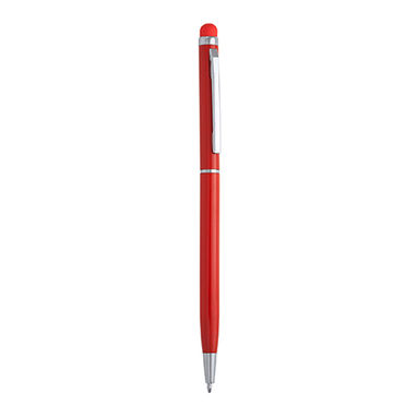 Алюмінієва ручка з поворотним механізмом і кольоровим сенсором одного кольору з корпусом, колір червоний - HW8005S160- Фото №1