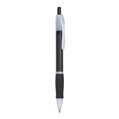 Кулькова ручка з натискним механізмом, колір чорний - HW8008S102- Фото №1
