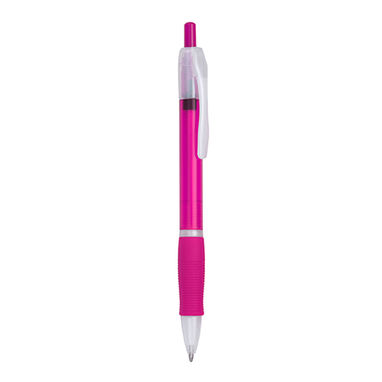 Шариковая ручка с нажимным механизмом, цвет фуксия - HW8008S140- Фото №1