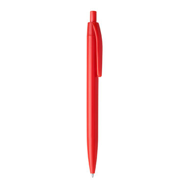 Ручка с нажимным механизмом в корпусе из ABS в ​​различных цветах, цвет красный - HW8010S160- Фото №1