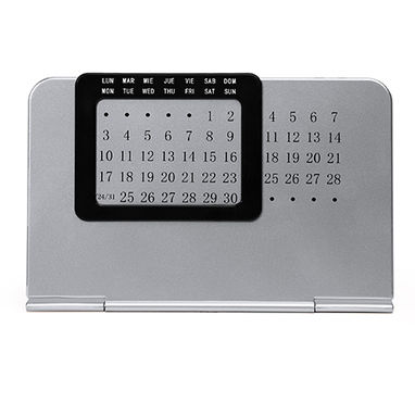 Вічний календар може використовуватися будь-який рік, колір сріблястий - HW8020S1251- Фото №2