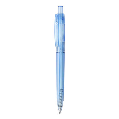 ARAL Полупрозрачная ручка с нажимным механизмом из RPET материала, цвет прозрачный - HW8037S100- Фото №2