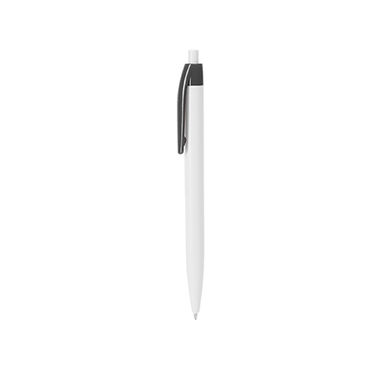 Шариковая ручка из ABS с нажимным механизмом, цвет черный - HW8045S102- Фото №1