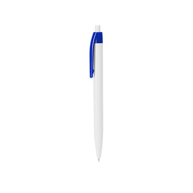 Кулькова ручка з ABS з натискним механізмом, колір яскравий синій - HW8045S105- Фото №1