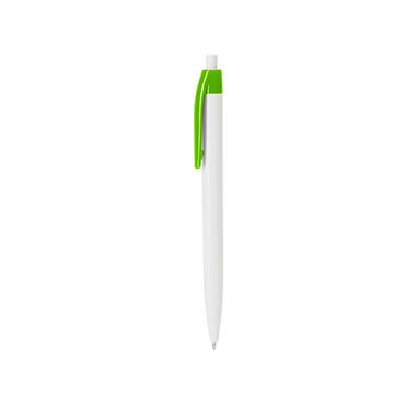 Кулькова ручка з ABS з натискним механізмом, колір зелена папороть - HW8045S1226- Фото №1