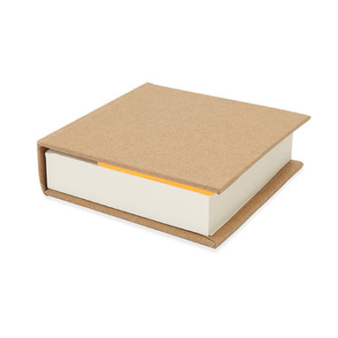Классический блокнот в переплете из переработанного картона, цвет бежевый - HW8063S129- Фото №1