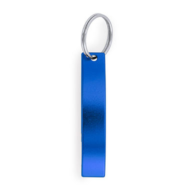 Алюмінієвий брелок, колір яскравий синій - KO4070S105- Фото №1