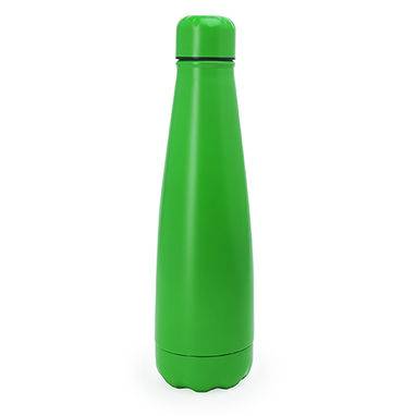 Бутылка из нержавеющей стали 304 с завинчивающейся крышкой, цвет зеленый папоротник - MD4011S1226- Фото №1