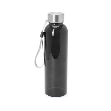 Скляна пляшка (доступна в різних кольорах), колір чорний - MD4037S102- Фото №1