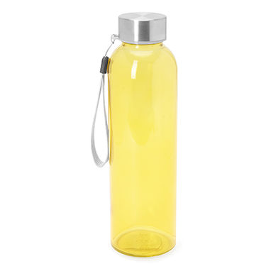 Скляна пляшка (доступна в різних кольорах), колір жовтий - MD4037S103- Фото №1