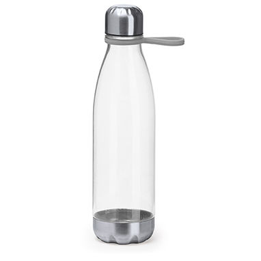 Прозрачная бутылка с AS отделкой емкостью 700 мл, цвет прозрачный - MD4041S100- Фото №1