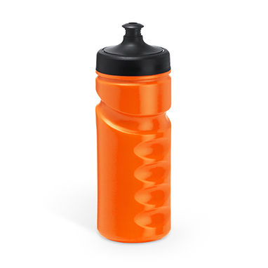 Спортивная PE бутылка, цвет апельсиновый - MD4046S131- Фото №1