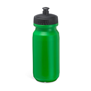 Спортивна PE пляшка з великою поверхнею для друку, колір зелена папороть - MD4047S1226- Фото №1