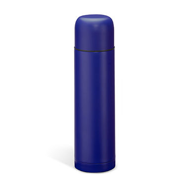Вакуумна пляшка з нержавіючої сталі 304 з подвійною стінкою, колір яскравий синій - MD4048S105- Фото №1