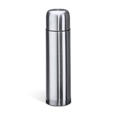 Вакуумна пляшка з нержавіючої сталі 304 з подвійною стінкою, колір сріблястий - MD4048S1251- Фото №1