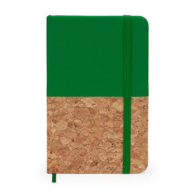 Блокнот формата A6, цвет зеленый папоротник - NB8071S1226- Фото №1
