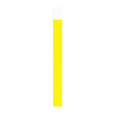 Браслет из синтетического волокна для событий с индивидуальной нумерацией, цвет флуорисцентный желтый - PF3100S1221- Фото №1