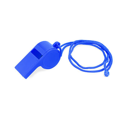 Классический свисток с подвесным ремешком, цвет яркий синий - PF3101S105- Фото №1