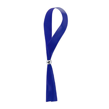 Регулируемый браслет из полиэстера, цвет яркий синий - PF3102S105- Фото №1