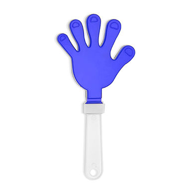 Двоколірні калатала у вигляді руки з ручкою, колір яскравий синій - PF3105S105- Фото №1