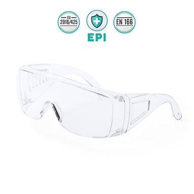 Прозрачные противотуманные защитные очки, цвет прозрачный - SA9921S100- Фото №2