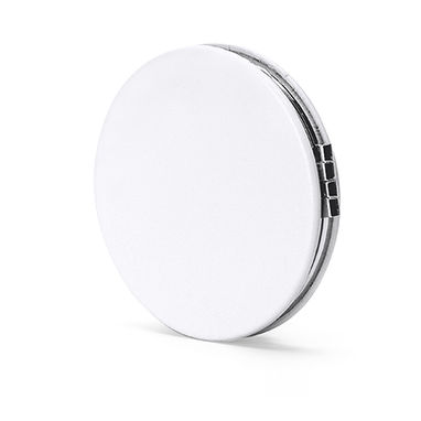 Практичне складне двостороннє дзеркальце (з однієї зі сторін - збільшує), колір білий - SB1223S101- Фото №2