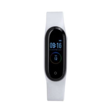 Smart часы с функциями контроля жизнедеятельности, цвет белый - SW3401S101- Фото №1