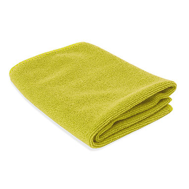 Рушник для рук з абсорбуючої мікрофібри 345 г/м², колір жовтий - TW7103S103- Фото №1