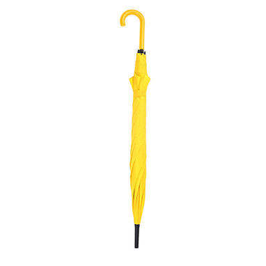 Парасолька з тканиною і ручкою одного кольору, колір жовтий - UM5608S103- Фото №1
